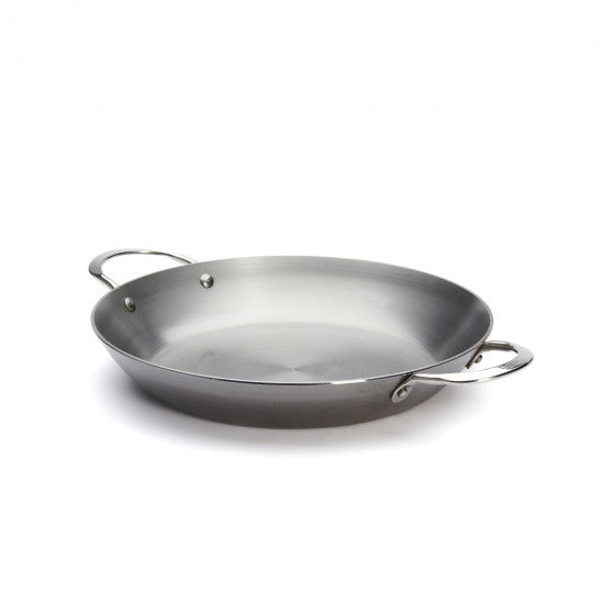Debuyer - Mineral B, Paella Pan 32cm 2 Handles - Limolin 