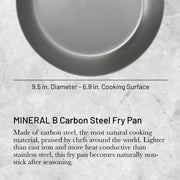 Debuyer - Mineral B Pro, Steel Frypan, Dia 24cm - Limolin 