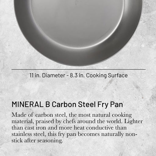 Debuyer - Mineral B Pro, Steel Frypan, Dia 28cm - Limolin 