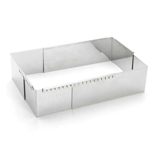 Debuyer - Pastry Adjustable Frame SS 21.5x11.5x7.5cm to 40x21x75cm - Limolin 