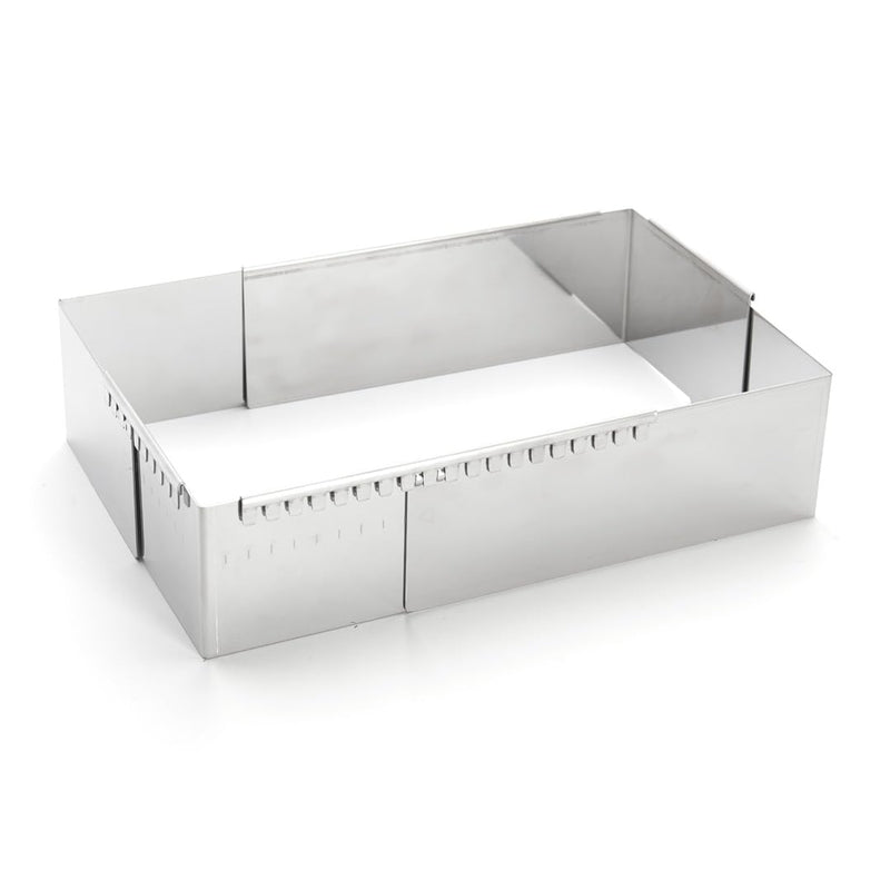 Debuyer - Pastry Adjustable Frame SS 21.5x11.5x7.5cm to 40x21x75cm - Limolin 