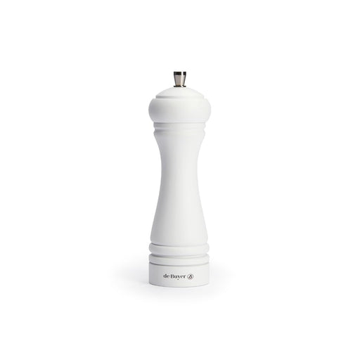 Debuyer - Pepper Mill,Steel Mechanism 18cm/7", Java, Matte White - Limolin 