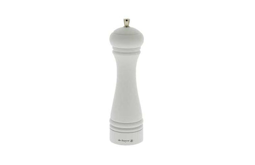 Debuyer - Pepper Mill,Steel Mechanism 21cm/8.27", Java, Matte White - Limolin 
