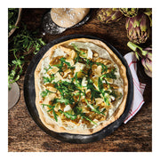 Debuyer - Pizza Tray Round, Heavy Blue Steel, 28cm - Limolin 