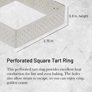 Debuyer - Ring Square Perforated L 7cm HT 2 - Limolin 