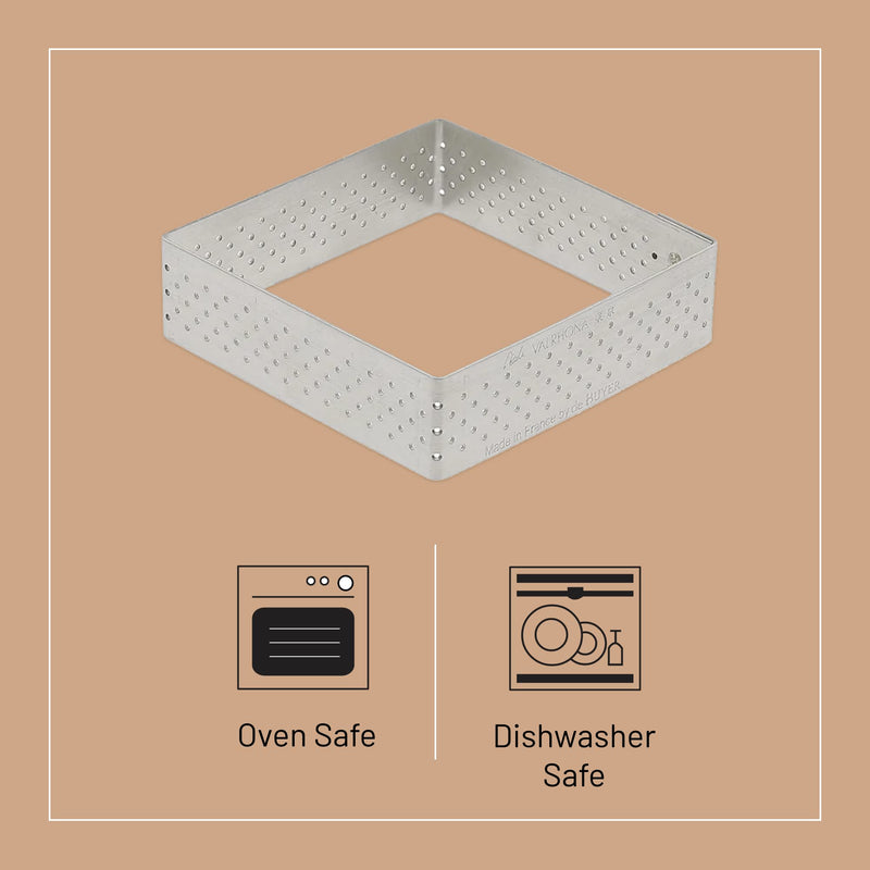 Debuyer - Ring Square Perforated L 7cm HT 2 - Limolin 