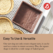 Debuyer - Ring Square Perforated L 7cm HT 2 - Limolin 