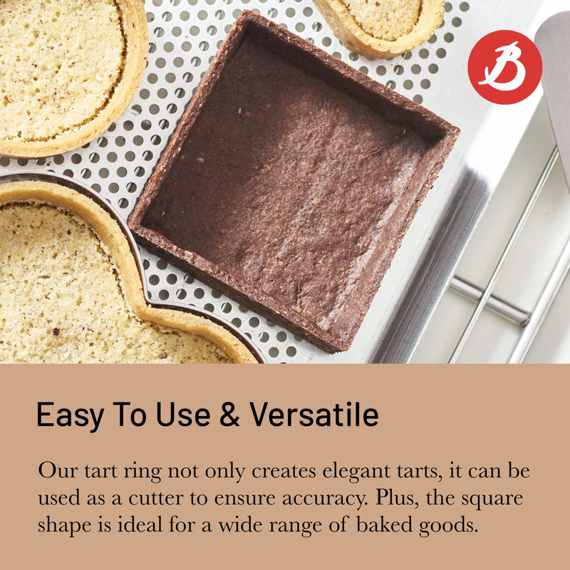 Debuyer - Ring Square Perforated L 7cm HT 2 - Limolin 