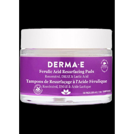 Derma E - Ferulic Acid Resurfacing Pads, 50pad - Limolin 
