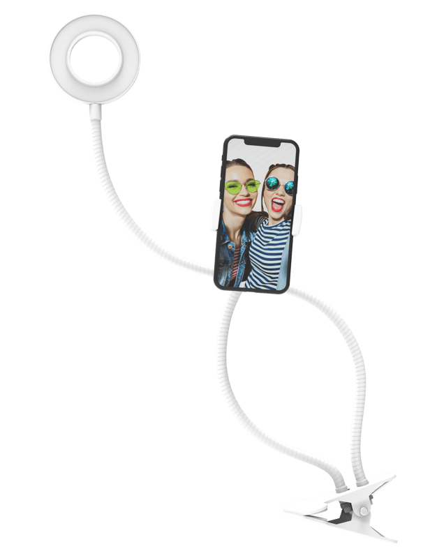 Digipower - Vlogging Kit FOR YOU Light/Holder/Clamp/BT Remote - Limolin 