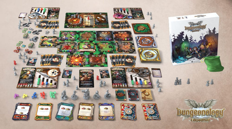 Don't Panic Games - Dungeonology - L'Expédition - Limolin 