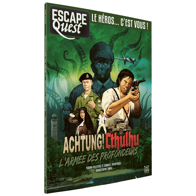 Don't Panic Games - Escape Quest 11: Achtung! Cthulhu – L'Armée Des Profondeurs - Limolin 