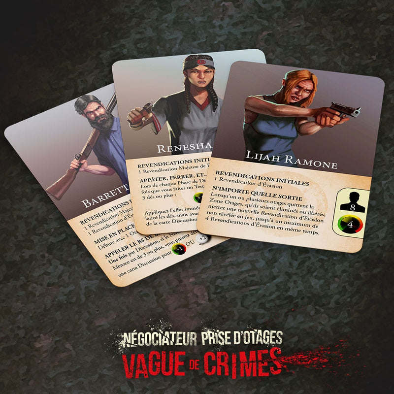 Don't Panic Games - Négociateur : Prise D'Otages - Vague De Crimes - Limolin 