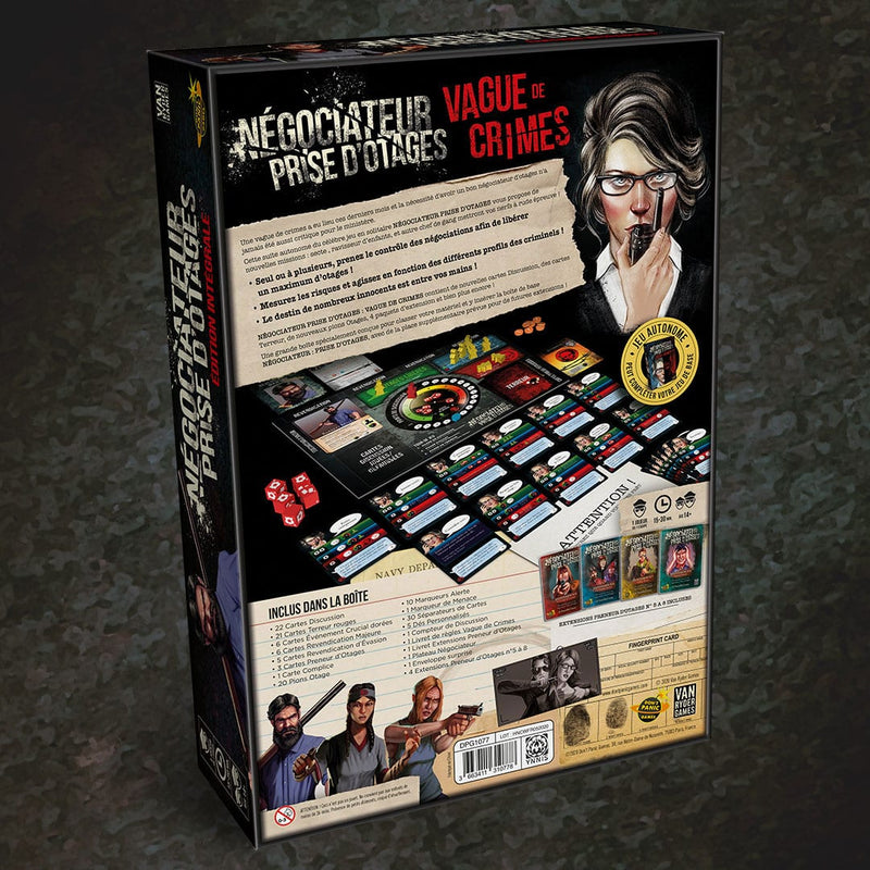 Don't Panic Games - Négociateur : Prise D'Otages - Vague De Crimes - Limolin 