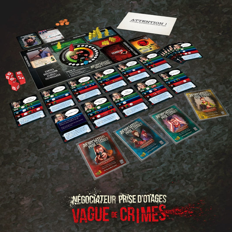 Don't Panic Games - Négociateur : Prise D'Otages - Vague De Crimes - Limolin 