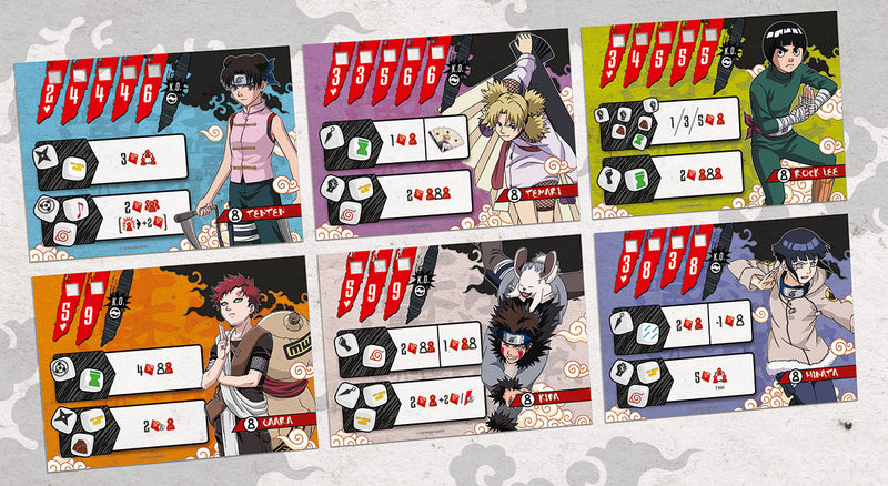 Don't Panic Games - Naruto Ninja Arena - Ext. Genin Pack (Bil) - Limolin 