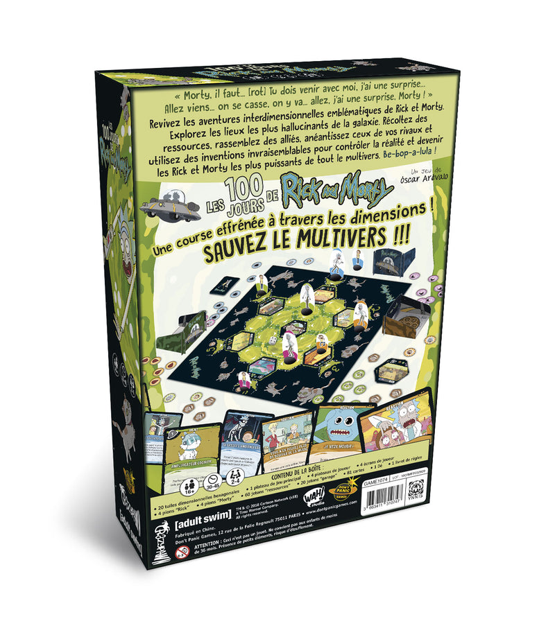 Don't Panic Games - THE 100 DAYS OF RICK & MORTY (FR) - Limolin 