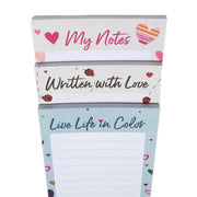 LUG - Doodle Notepad 3pk | 4.5 × 11 in
