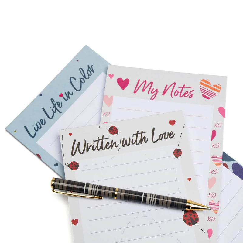 LUG - Doodle Notepad 3pk - 4.5" x 11"