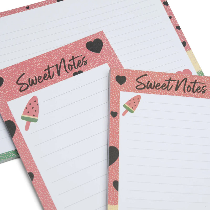 LUG - Doodle Notepad 3pk - Assorted