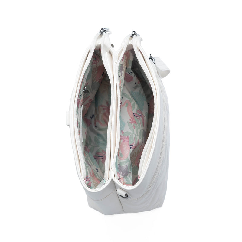 LUG - Double Dip Satin Luxe VL Crossbody Bag