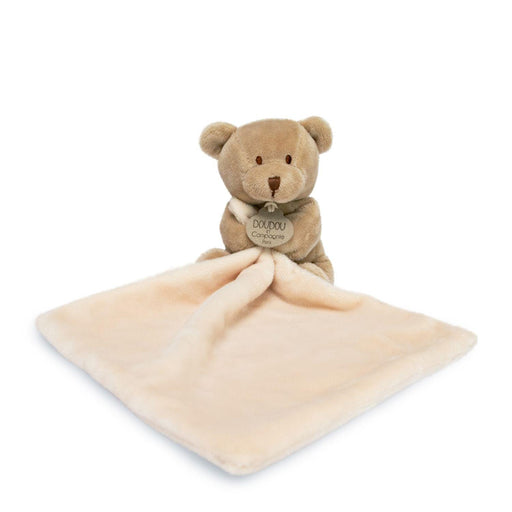 Doudou - Bear Handkerchief in Floral Box 10 cm - Limolin 