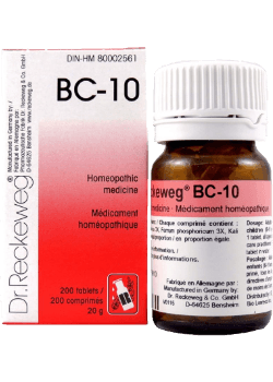 Dr Reckeweg - BC-10 - 200 tablets/comprimes - 20 g - Limolin 