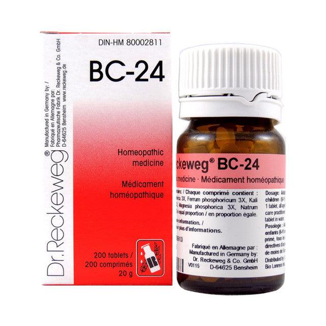 Dr Reckeweg - BC-24 - 200 tablets/comprimes - 20 g - Limolin 