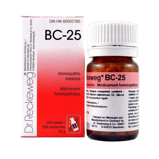 Dr Reckeweg - BC-25 - 200 tablets/comprimes - 20 g - Limolin 