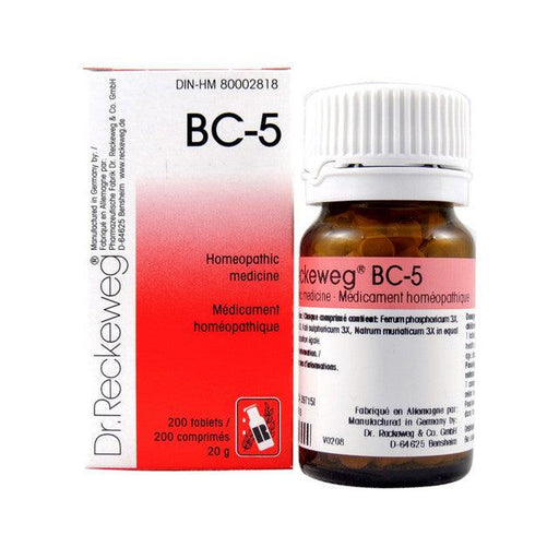 Dr Reckeweg - BC-5 - 200 tablets/comprimes - 20 g - Limolin 