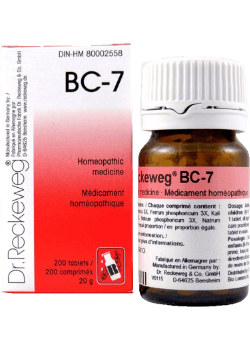 Dr Reckeweg - BC-7 - 200 tablets/comprimes - 20 g - Limolin 