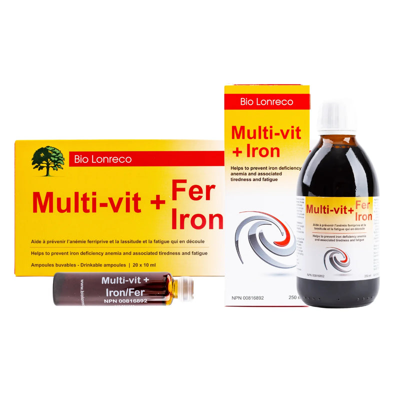 Dr. Reckeweg - Multi-Vit+Iron 20 Ampoules - Limolin 