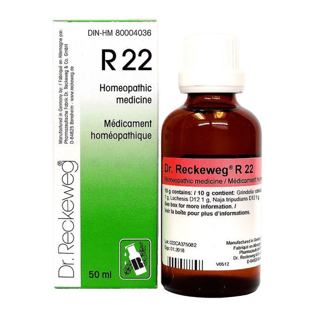 Dr Reckeweg - R22 - 50 ml - Limolin 