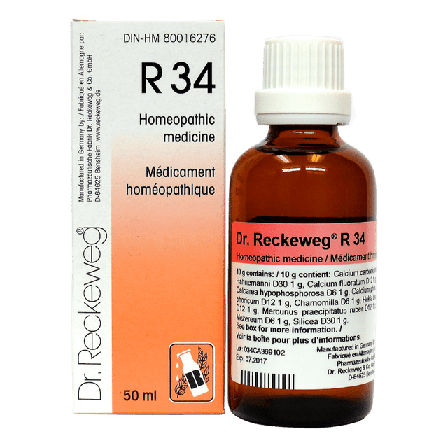 Dr Reckeweg - R34 - 50 ml - Limolin 