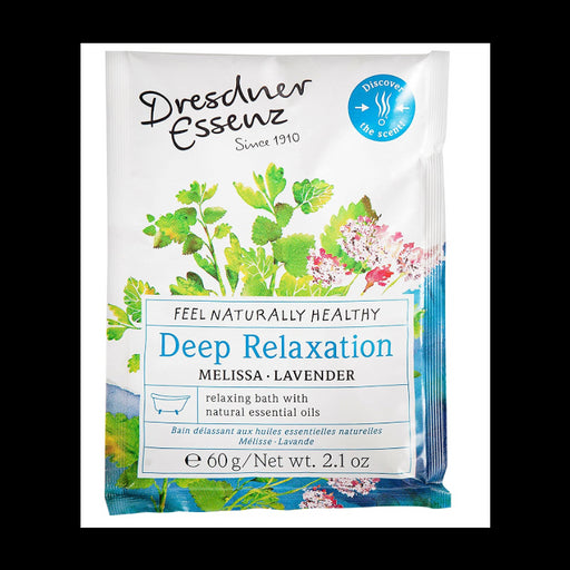 Dresdner - Essenz Natural Sel Debain/Bath Salt Melissa Lavender Deep Relax 60 Gm - Limolin 
