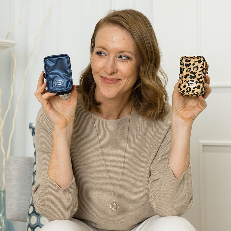 LUG - Drizzle Mini Zip Storage Pouch - 2PC Set