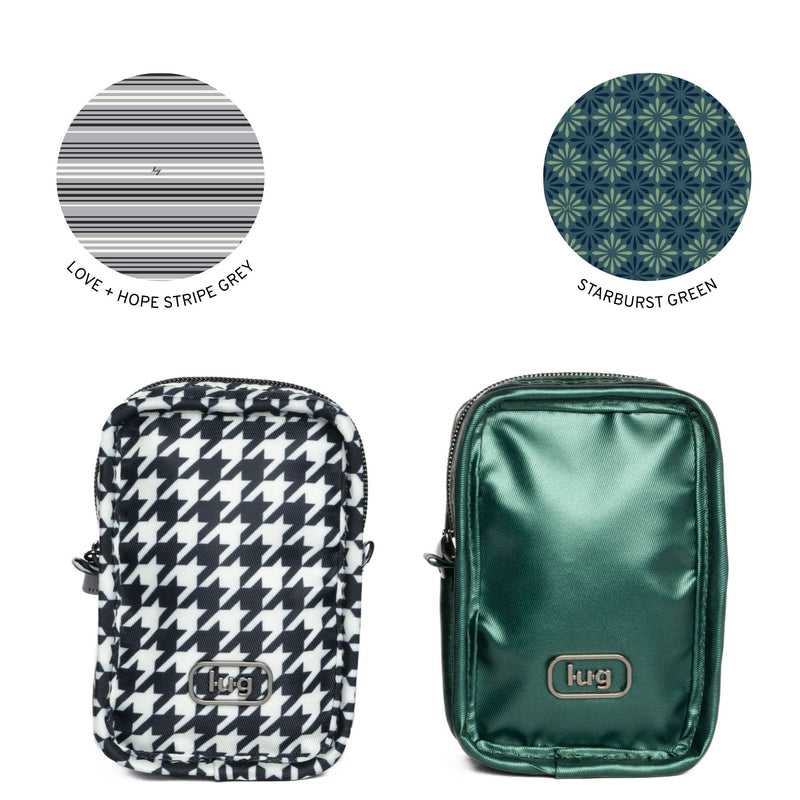 LUG - Drizzle Mini Zip Storage Pouch - 2PC Set