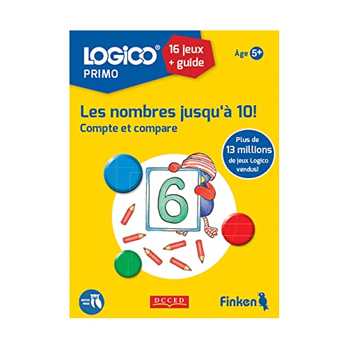 Dude Distribution - Logico Primo, Les Nombres Jusqu'À 10 (16 Fiches) - Limolin 