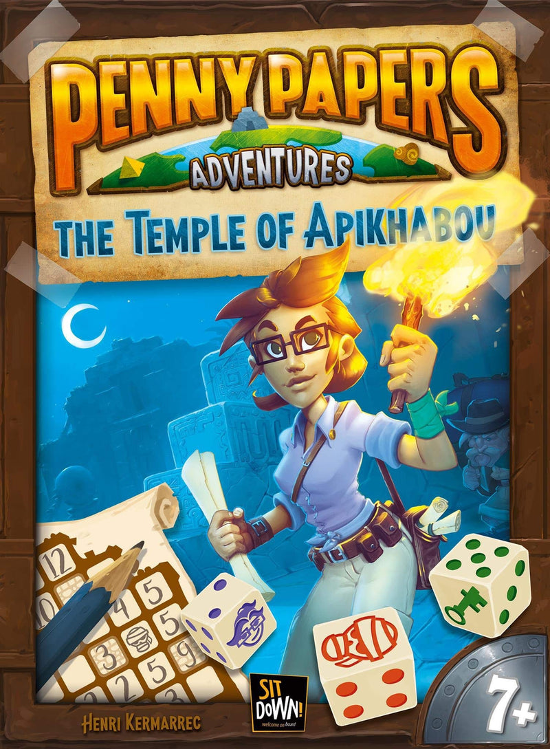Dude Distribution - Penny Papers Adventures: Le Temple D'Apikhabou - Limolin 