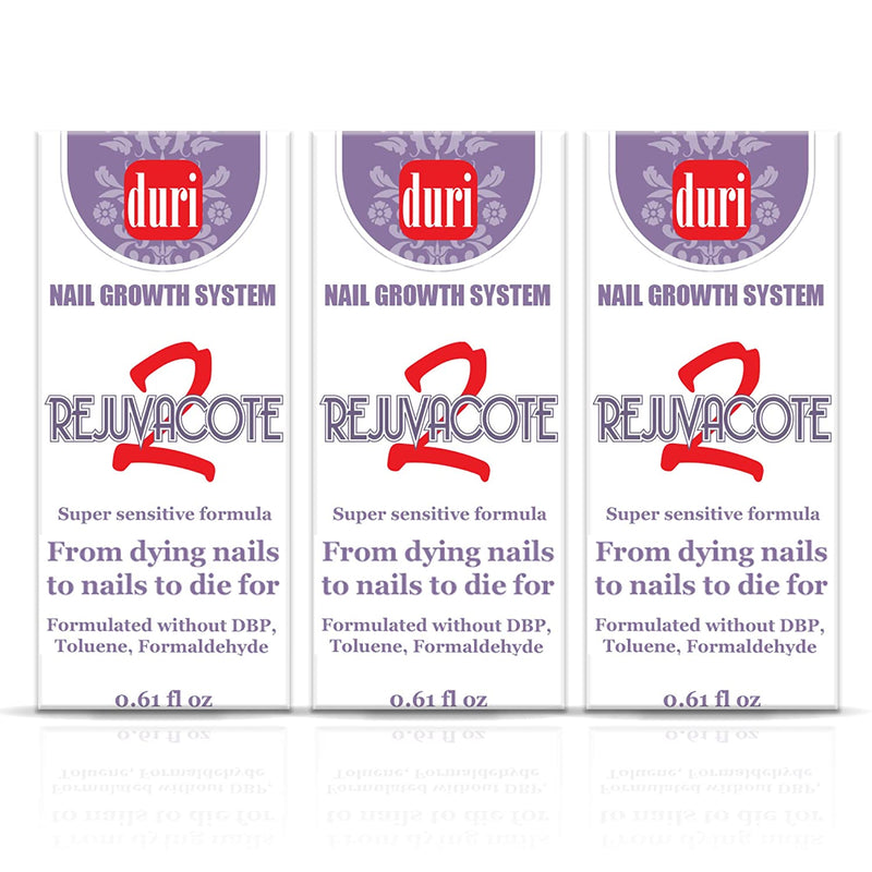 Duri - Rejuvacote 2 Nail Growth System 61oz (3 Pack) - Limolin 