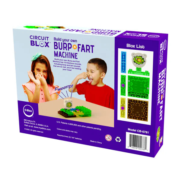 E-Blox - Build Your Own - Burp 'N Fart Machine - Limolin 