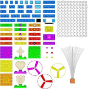 E-Blox - Build Your Own - Glowing Led Fm Radio - 395 Projects - Limolin 