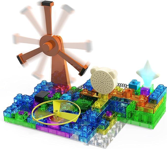 E-Blox - Build Your Own - Induction Spinner Super Circuit - 800 Projects - Limolin 