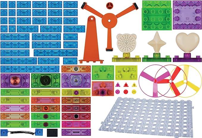 E-Blox - Build Your Own - Induction Spinner Super Circuit - 800 Projects - Limolin 