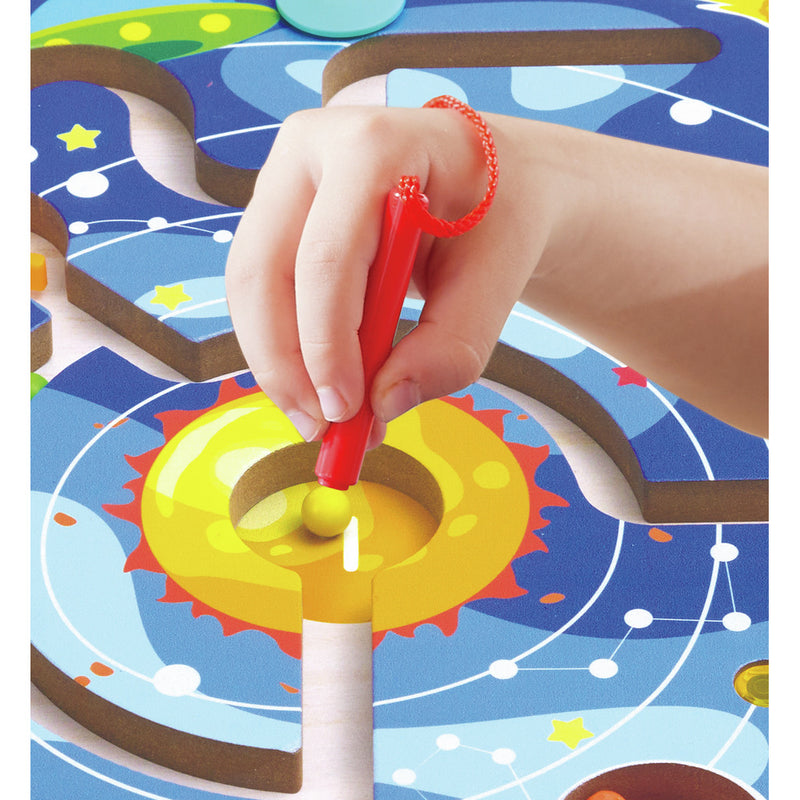 Hape - SPACE MAZE & TANGRAM BOARD