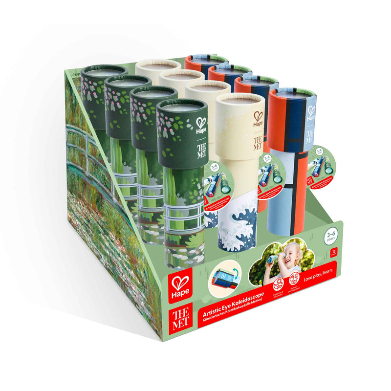 Hape - MET ARTISTIC EYE KALEIDOSCOPE (12PCS/DISPLAY)