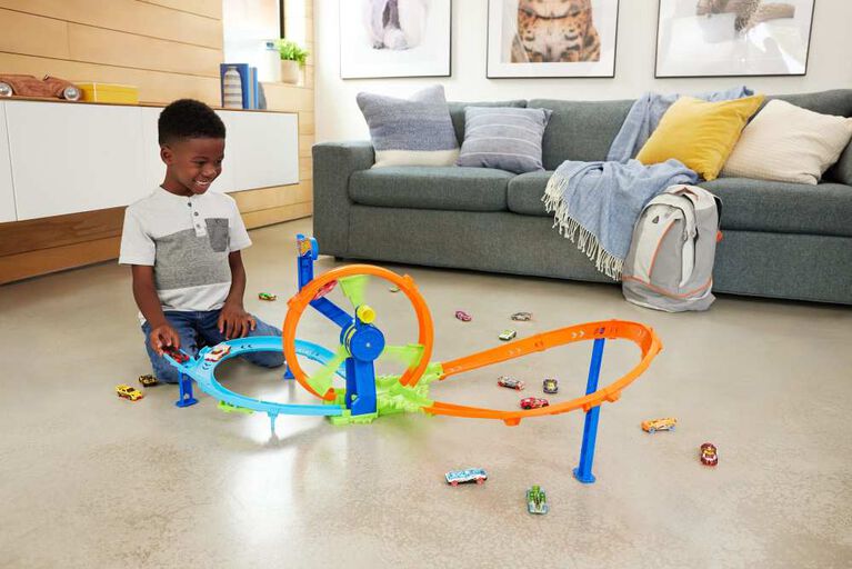 Hot Wheels - RAPID LAUNCH & LOOP PLAYSET