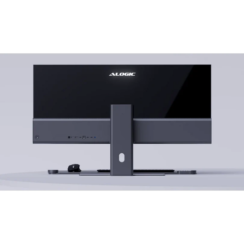 Alogic - Ultrawide Monitor 40" QHD 100Hz with USB-C Hub & 90W PD ? Silver