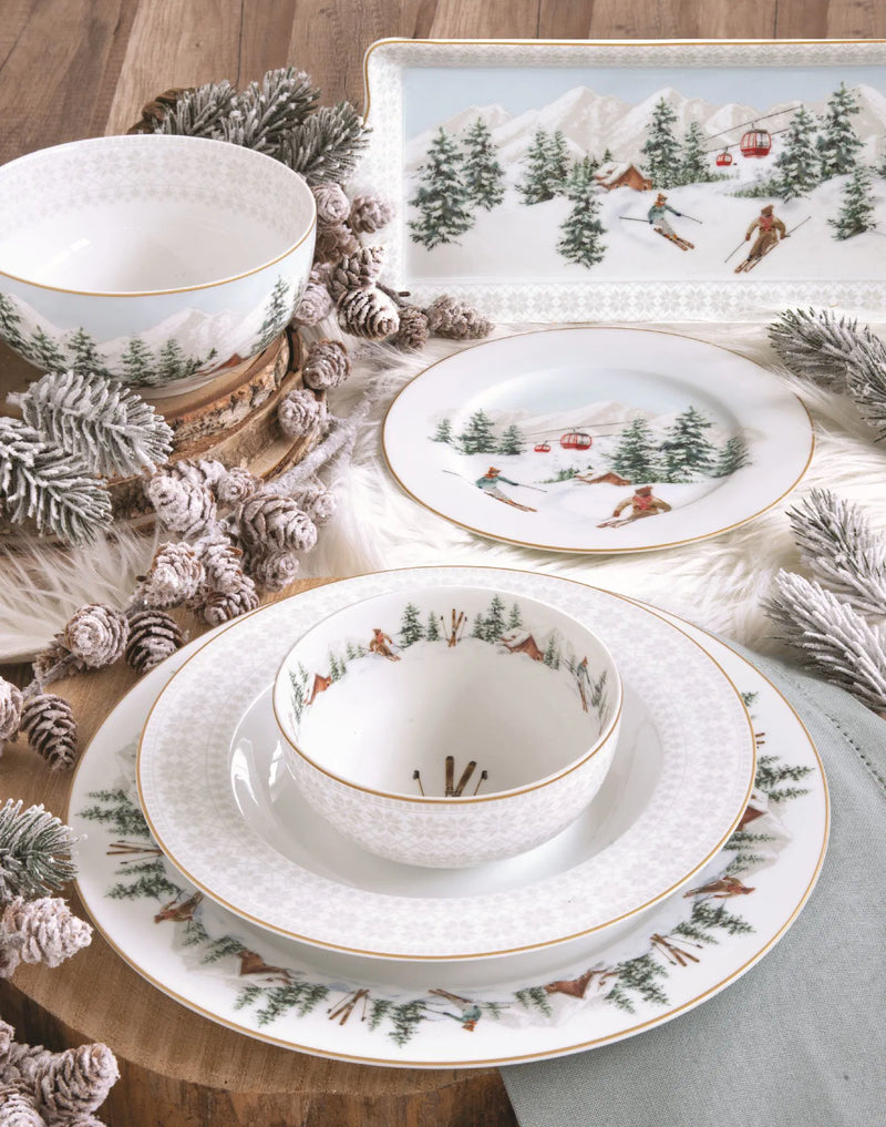 Easy Life - CHALET - Dessert Plate - Set of 4 | 19 cm / 7.5 in