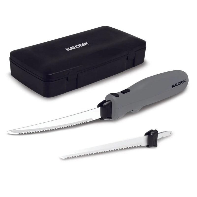 Kalorik EM51426GR Cordless Electric Knife with Case
